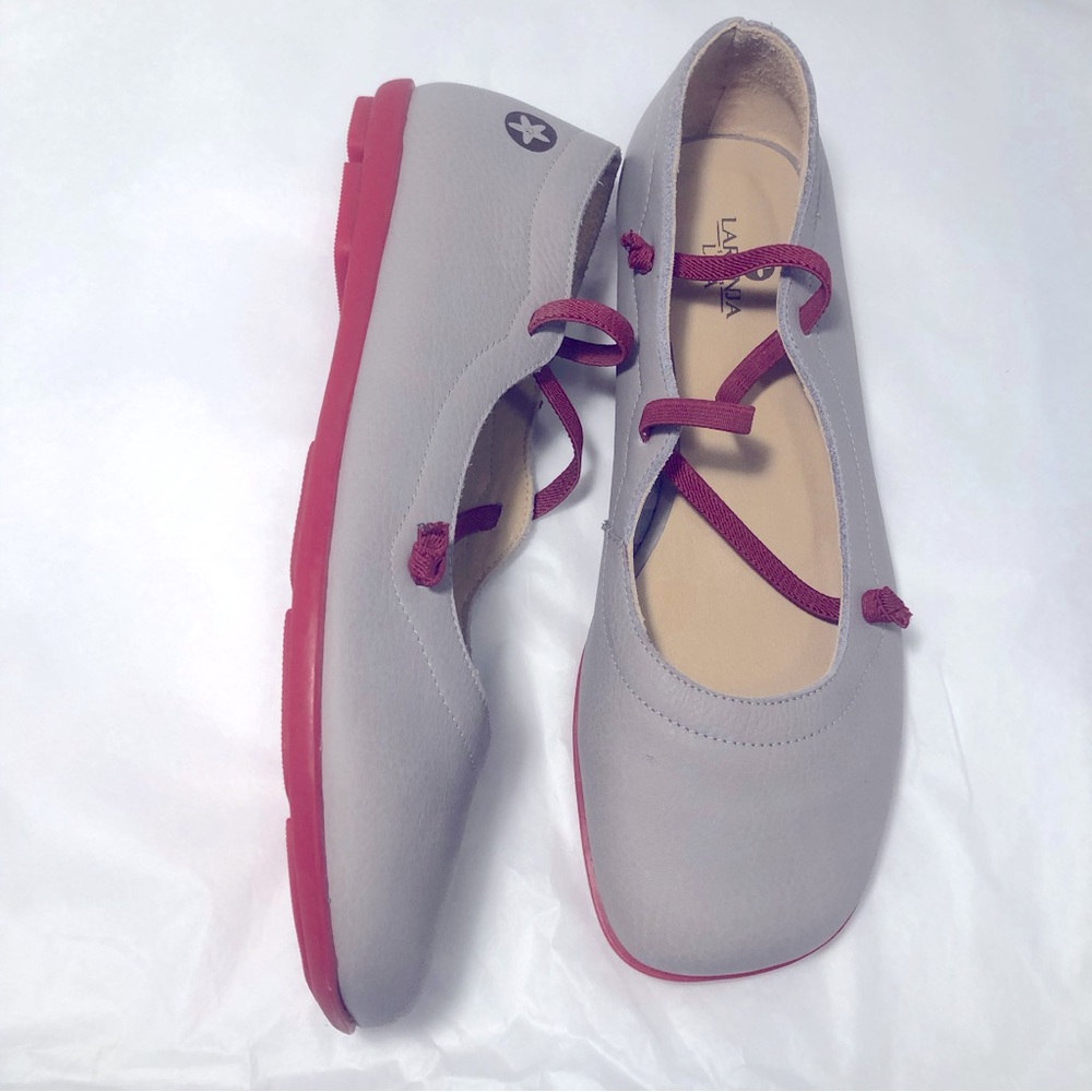Laranja Lima Encounter Square Toed Ballet Flats NWOT, Size 8